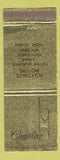 Matchbook Cover - Cadillac Parker Little Rock AR