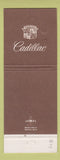 Matchbook Cover - Cadillac McNevin Berkeley CA WEAR