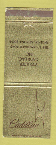 Matchbook Cover - Cadillac Alfred Matthews Modesto CA