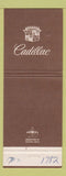 Matchbook Cover - Cadillac Clippinger Oldsmobile Hanover PA WEAR
