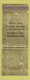 Matchbook Cover - Cadillac Dietzsch Pontiac Binghamton NY
