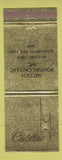 Matchbook Cover - Cadillac Connor Brown Fort Lauderdale FL POOR