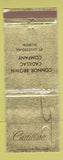 Matchbook Cover - Cadillac Cleverley Indianapolis IN