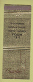 Matchbook Cover - Cadillac D&I Motors Chevrolet Gillette WY WEAR