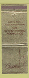 Matchbook Cover - Cadillac Good Motors Rock Hill SC WEAR