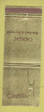 Matchbook Cover - Cadillac Standard of the World