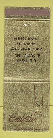 Matchbook Cover - Cadillac Guy Hill Pacific Beach CA WEAR