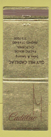 Matchbook Cover - Cadillac George Williamson Miami FL