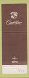 Matchbook Cover - Cadillac Henry Paul Wayne PA