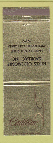 Matchbook Cover - Cadillac John Wendell Albany NY