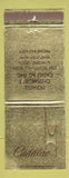 Matchbook Cover - Cadillac Howell Oldsmobile Bowling Green KY