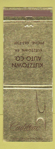 Matchbook Cover - Cadillac Long St Paul MN