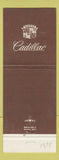 Matchbook Cover - Cadillac Long St Paul MN
