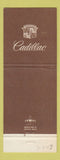 Matchbook Cover - Cadillac Kearney Buick WEAR