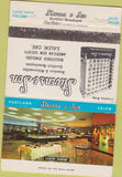 Matchbook Cover - Stevens Son Jewelers Salem OR WEAR 40 Strike
