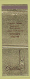 Matchbook Cover - Cadillac Kerr Auto Sales Newport VT WEAR