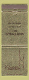 Matchbook Cover - Cadillac Park Avenue POOR