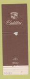 Matchbook Cover - Cadillac Paulin Motors Tucson AZ