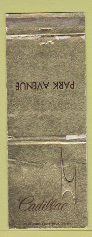 Matchbook Cover - Cadillac Peri Oldsmobile Cadillac
