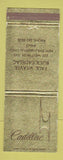Matchbook Cover - Cadillac Paul Weaver Buick New Philadelphia OH WEAR