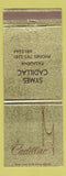 Matchbook Cover - Cadillac Symes Pasadena CA WEAR