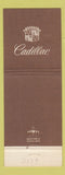 Matchbook Cover - Cadillac Smith Chevrolet Fort Smith AR