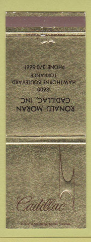 Matchbook Cover - Cadillac Ronald Moran Torrance CA