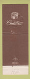 Matchbook Cover - Cadillac Norristown PA