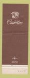 Matchbook Cover - Cadillac Boxberger Motors Russell KS