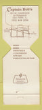Matchbook Cover - Captain Bob's Neptune Cove Oak Park IL