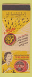 Matchbook Cover - Tip Top Shoe Polish Switzerland WEAR