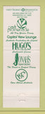 Matchbook Cover - Jonah's Oyster House Washington DC