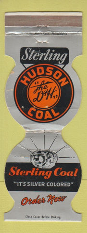 Matchbook Cover - Sterling Coal Hudson D&H WEAR