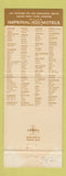 Matchbook Cover - Imperial 400 Motel Minneapolis MN #2