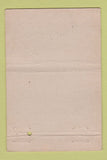 Matchbook Cover - Thompson's Bowling Tournament Chicago IL 40 Strike