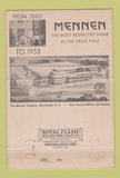 Matchbook Cover - Mennen Products 1953 Jamboree Morristown NJ 40 Strike