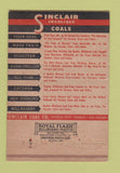 Matchbook Cover - Sinclair Coal Kansas City MO 40 Strike
