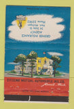Matchbook Cover - Greiner Insurance Agency Hart MI WORN 40 Strike