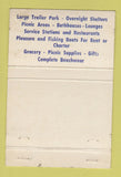 Matchbook Cover - South Padre Island TX Chamber of Commerce 40 Strike