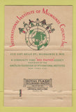 Matchbook Cover - Holiday Folk Fair Milwaukee WI WEAR 40 Strike