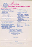 Matchbook Cover - Aring Equipment Co Milwaukee WI 40 Strike