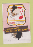 Matchbook Cover - Chester Carpenter Insurance Detroit MI WEAR 40 Strike