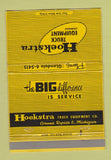 Matchbook Cover - Hoekstra Truck Equipment Grand Rapids MI #2 40 Strike