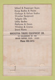 Matchbook Cover - Hoekstra Truck Equipment Grand Rapids MI #2 40 Strike