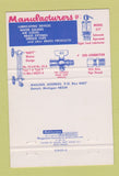 Matchbook Cover - Essex Brass Corp Warren MI 40 Strike