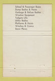 Matchbook Cover - Hoekstra Truck Equipment Grand Rapids MI  40 Strike