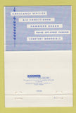 Matchbook Cover - Zaback Funeral Home Ashtabula OH 40 Strike