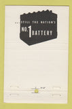 Matchbook Cover - Delco Batteries Earl Marks Portland OR 40 Stick