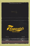 Matchbook Cover - Fitzgerald's Hilton Head Island SC WEAR 40 Strike