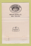 Matchbook Cover - Fitzgerald's Hilton Head Island SC WEAR 40 Strike